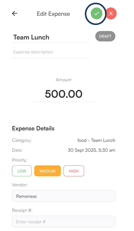 Expenses exarm